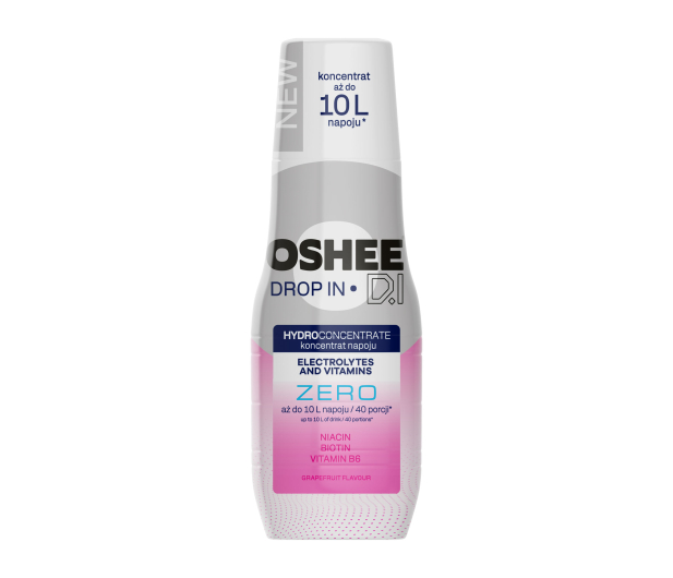 OSHEE Koncentrat napoju DROP IN grejpfrutowy + witaminy 500 ml - 1546749 - zdjęcie